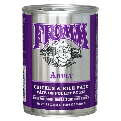 Adult Chicken & Rice Pate - Wet Dog Food - Fromm