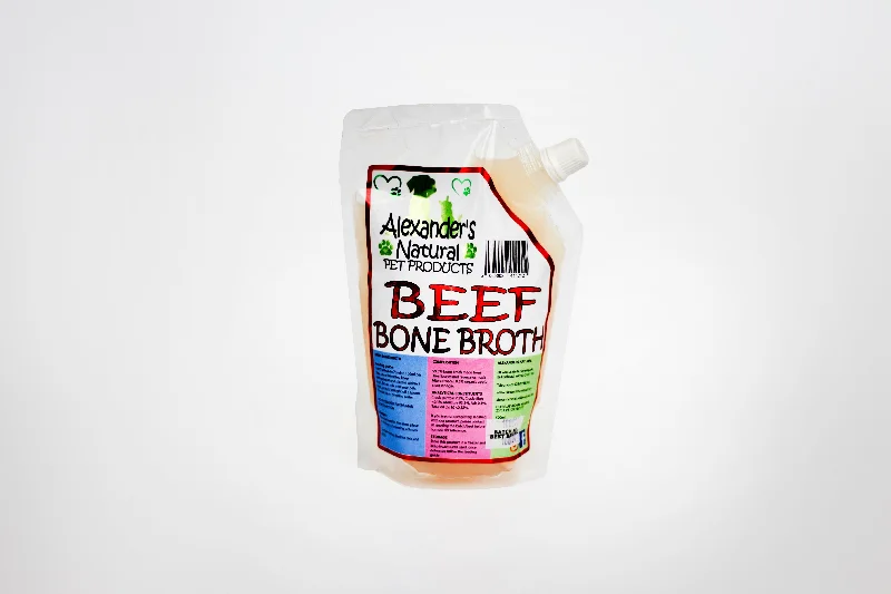 Alexanders Natural Beef Bone Broth Pouch - 500ml