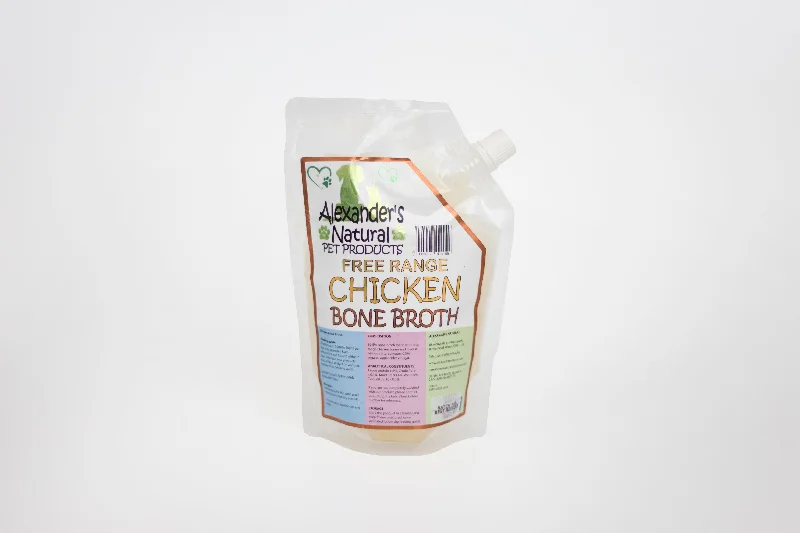 Alexanders Natural Free Range Chicken Bone Broth Pouch - 500ml