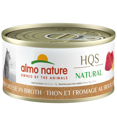 Almo Nature HQS Natural Tuna & Cheese 70g