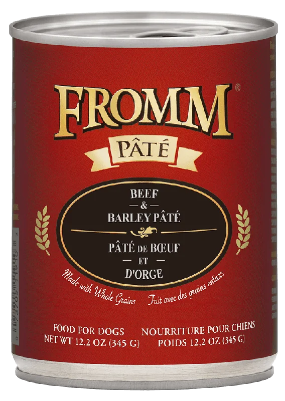 Beef & Barley Pate - Wet Dog Food - Fromm