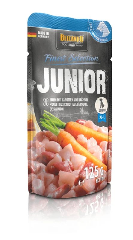 BELCANDO Junior Chicken with carrots & salmon oil