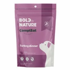 Bold by Nature Dog Frozen Food Compleat Turkey