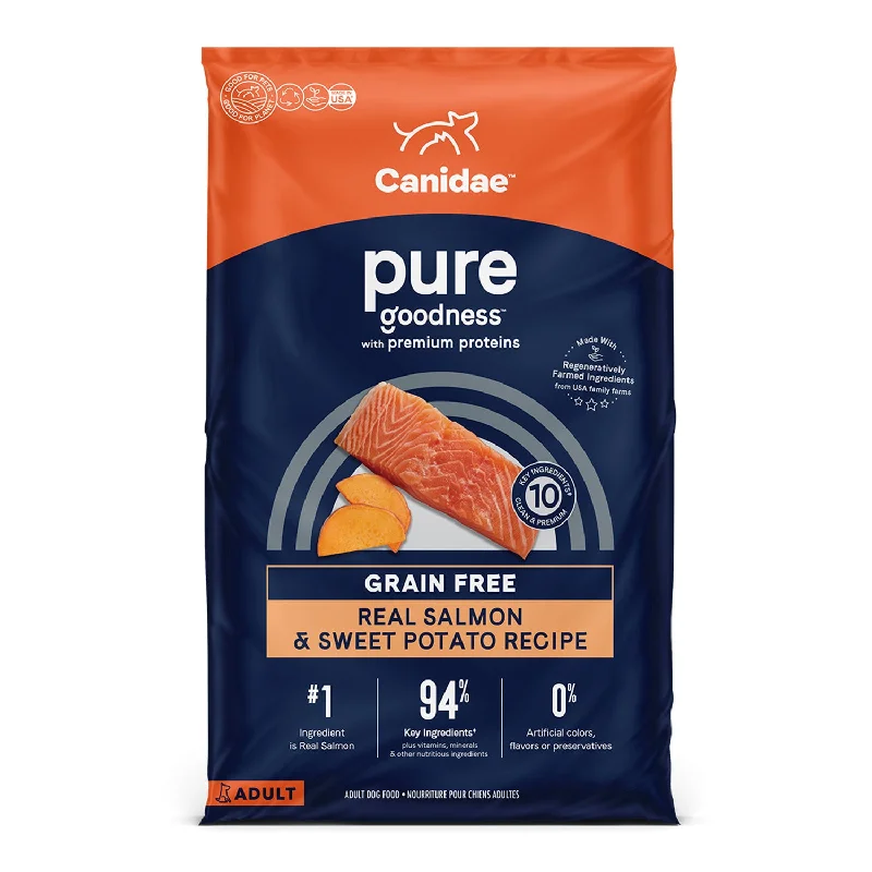 Canidae Pure Grain Free Salmon & Sweet Potato Adult Dry Dog Food 10.8kg