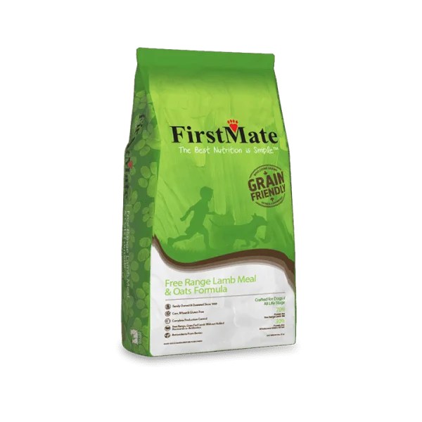 FirstMate Grain Friendly Free Range Lamb & Oats Formula Dog Food