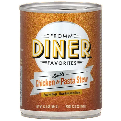 Fromm Diner Favorites Louie's Chicken & Pasta Stew Canned Dog Food