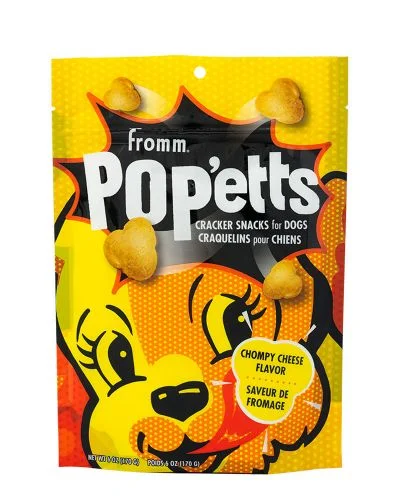 Fromm Pop'etts Chompy Cheese Flavor Dog Treats