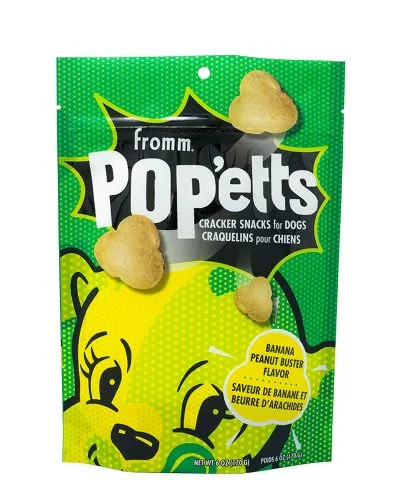 Fromm Pop'ettts Banana Peanut Buster Flavor Dog Treats