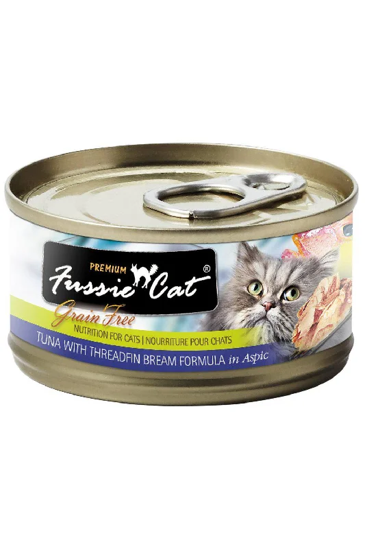 Fussie Cat Tuna with Threadfin Bream in Aspic Wet Cat Food