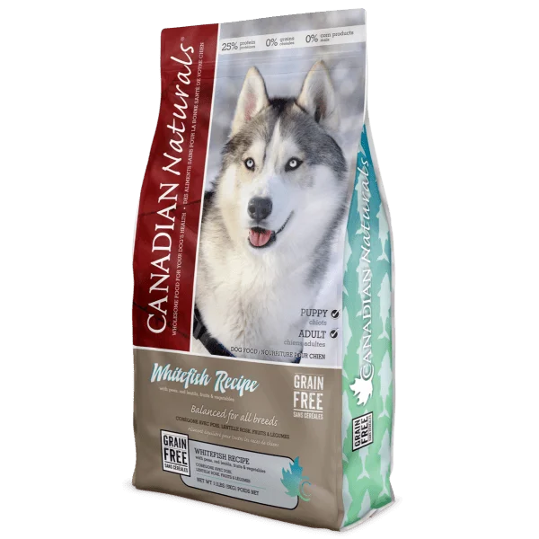 Grain Free Whitefish Recipe - Dry Dog Food - Canadian Naturals