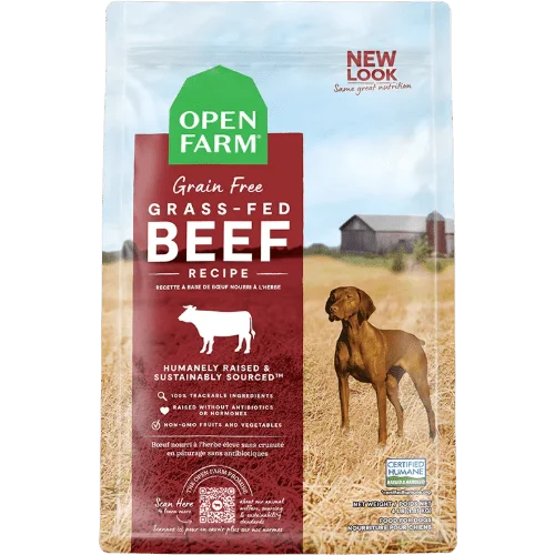 Grass-Fed Beef Grain-Free - Dry Dog Food - Open Farm