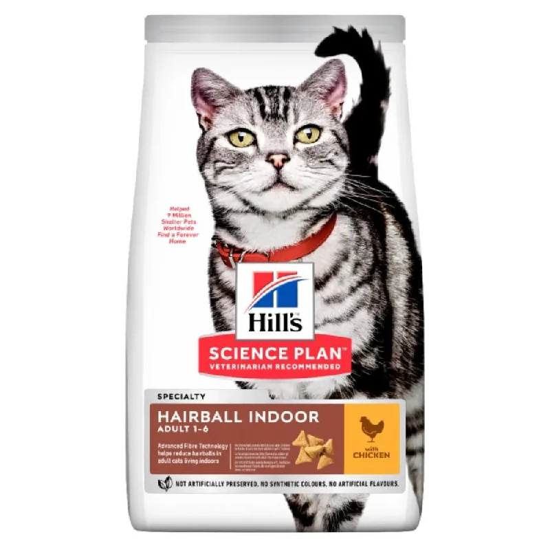 Hills Cat Adult Hairball Chicken