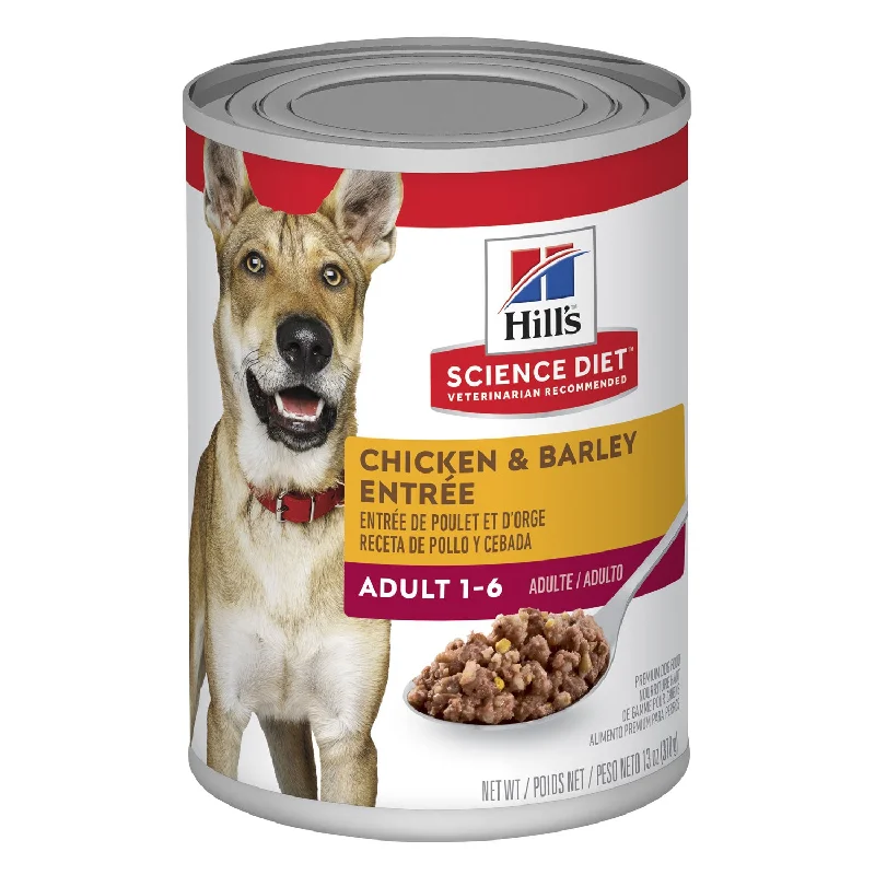 Hill's Science Diet Chicken & Barley Entree Adult Canned Dog Food