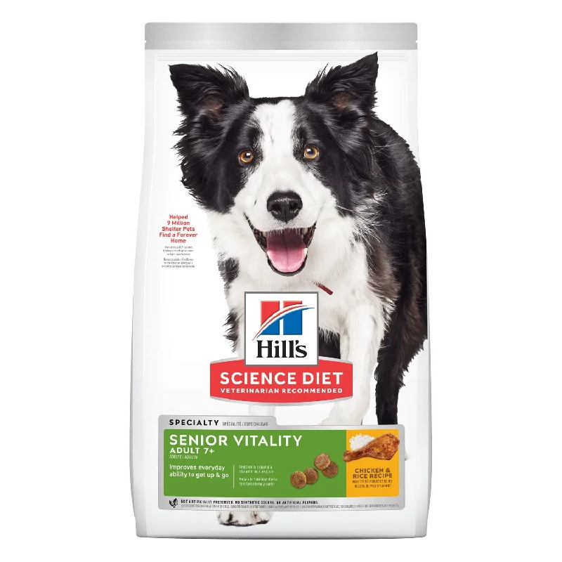 Hill's Science Diet Senior Vitality 7+ Adult Dry Dog Food 5.67kg