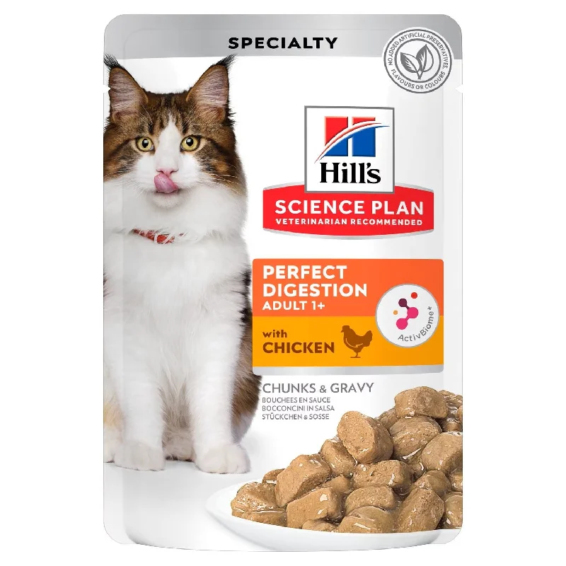 Hill's Science Plan Perfect Digestion Adult Cat Wet Food Chicken 85g