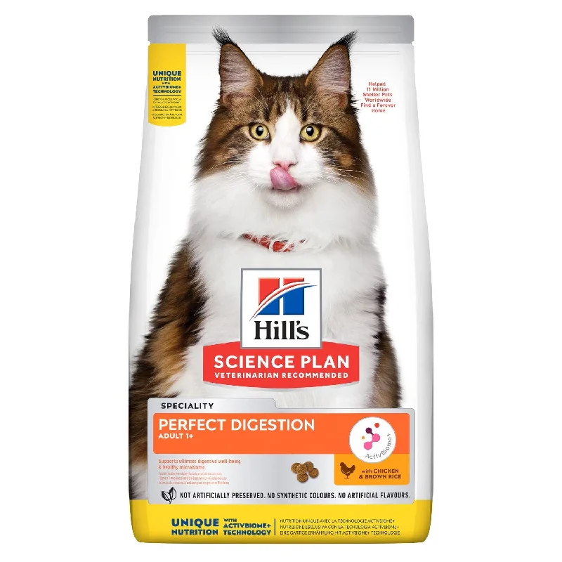 Hill's Science Plan Perfect Digestion Adult Dry Cat Food Chicken