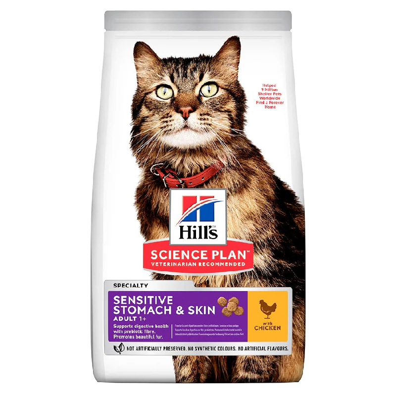 Hill's Science Plan - Sensitive Stomach & Skin Adult Cat - Chicken