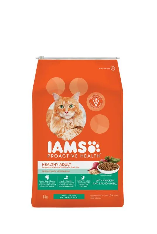 IAMS CHICKEN & SALMON 8KG