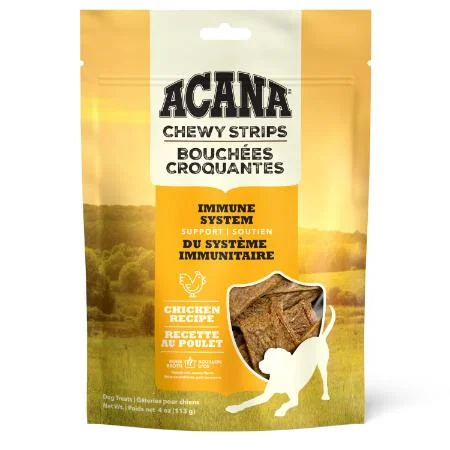 Immune System Chewy Strips With Chicken - Dog Treats - Acana