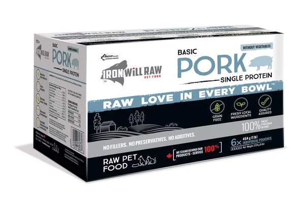 Iron Will Raw - Basic - Pork