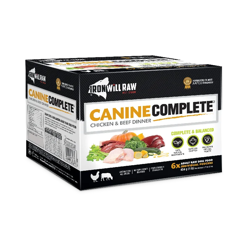 Iron Will Raw - Canine Complete - Chicken & Beef Dinner