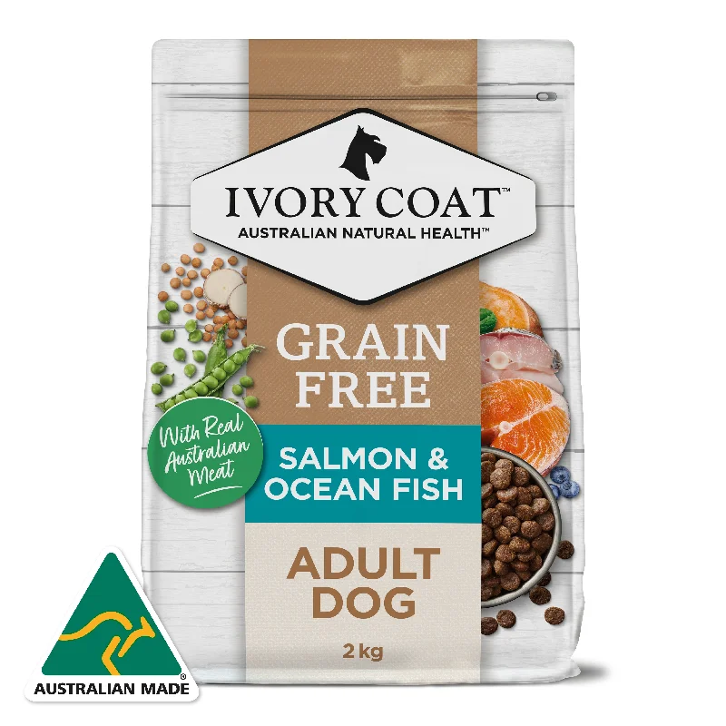 Grain Free Adult All Breeds Dry Dog Food Salmon & Ocean Fish