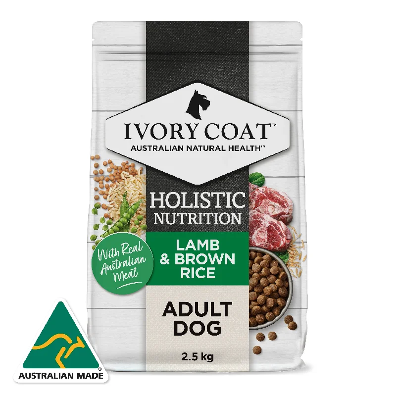 Holistic Nutrition Adult All Breeds Dry Dog Food Lamb & Brown Rice