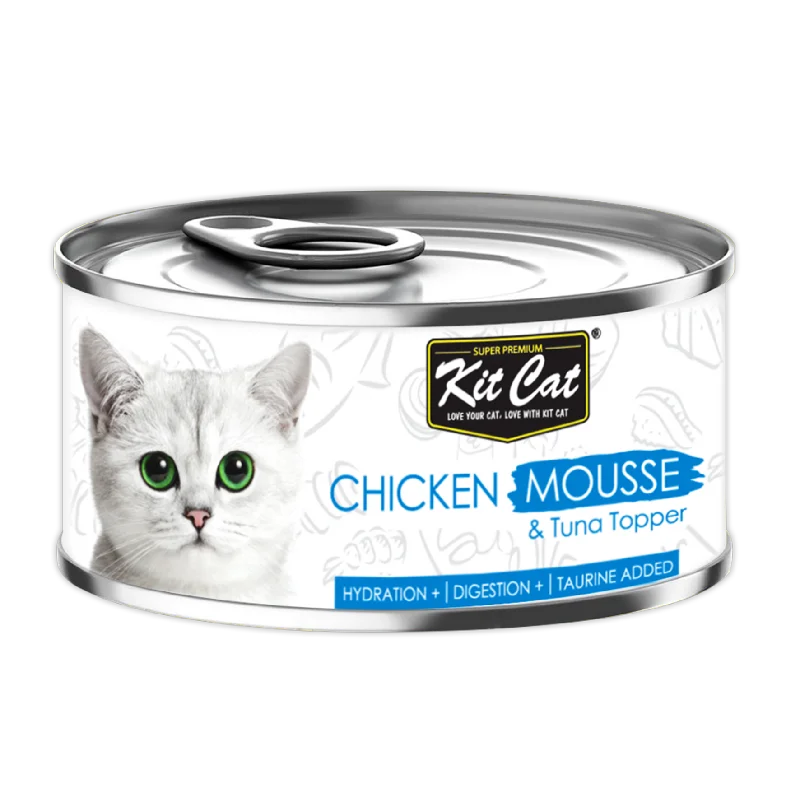 Kit Cat Chicken Mousse with Tuna Topper