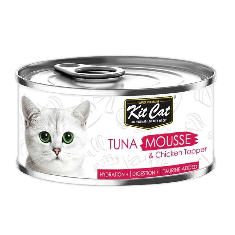 Kit Cat Tuna Mousse with Chicken Topper