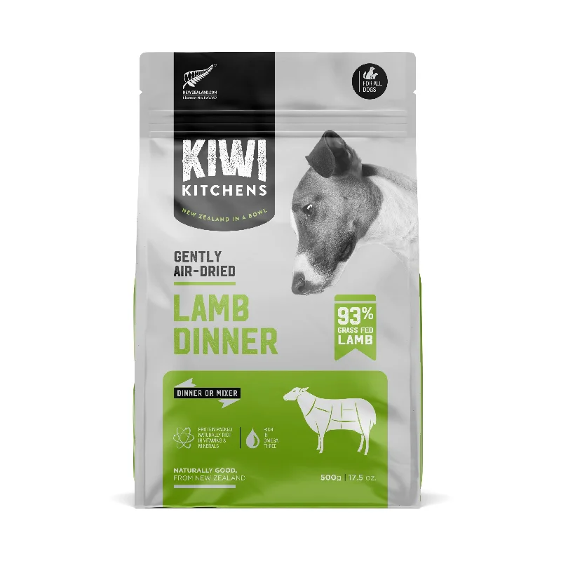 Kiwi Kitchens Lamb Dinner Air Dried Dog Food 500g