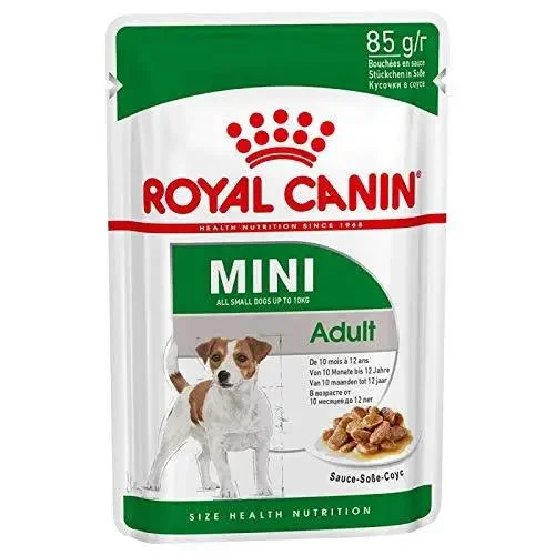 Royal Canin Mini Adult Wet Gravy Pouch 1.02 kg (85 gm X 12)