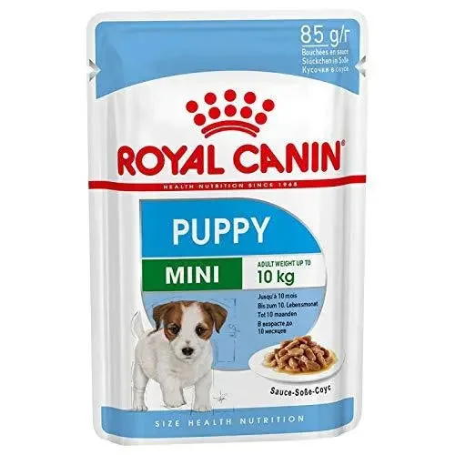 Royal Canin Mini Puppy Wet Gravy Pouch 1.02 kg (85 gm X 12)