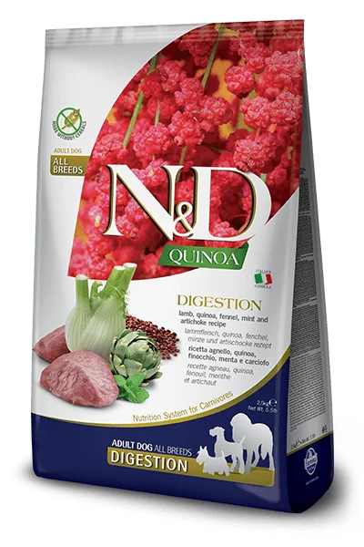 N&D Quinoa Digestion Lamb - Dry Dog Food - Farmina