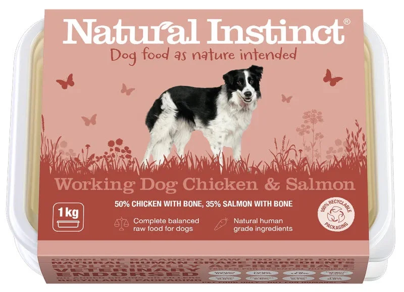 Natural Instinct Natural Working Dog Salmon 1kg