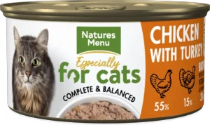 Natures Menu Cat Can Adult Chicken & Turkey 85g