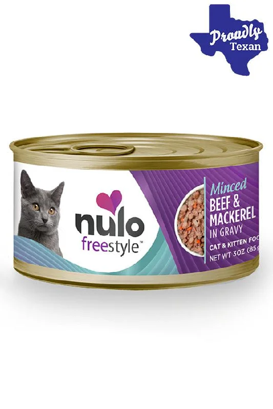 Nulo Freestyle Minced Beef & Mackerel Wet Cat Food