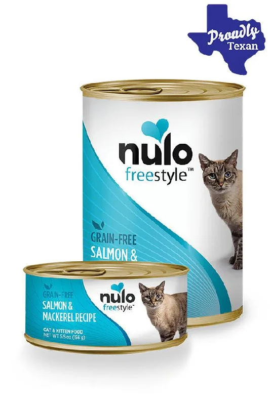 Nulo Freestyle Salmon & Mackerel Wet Cat Food, 12.5 oz