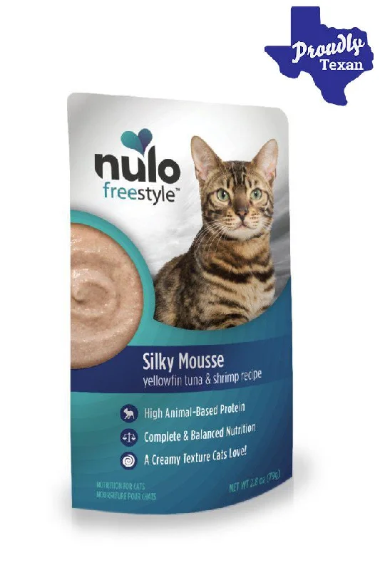 Nulo Freestyle Silky Mousse Yellowfin Tuna & Shrimp Wet Cat Food