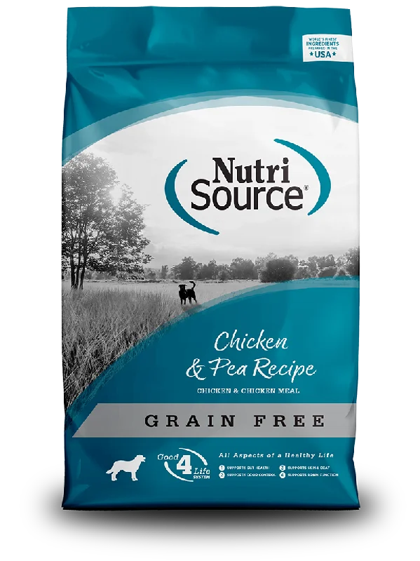 NutriSource Dog Grain Free Chicken & Peas Recipe