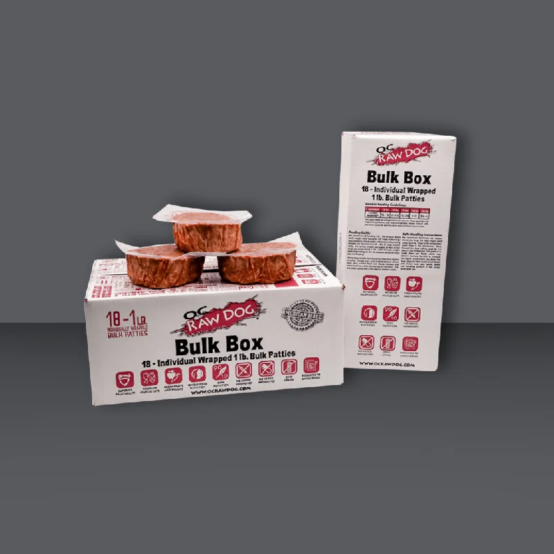 OC Raw Beef Bulk 18#