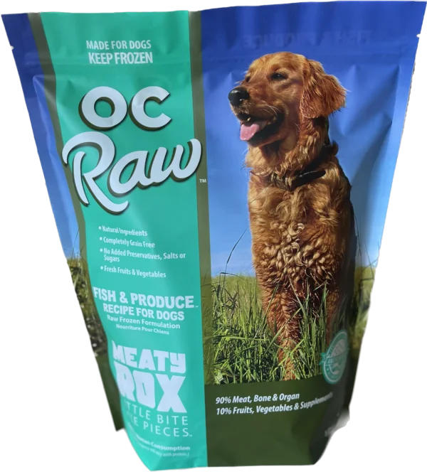 OC Raw Dog Frozen Fish & Produce