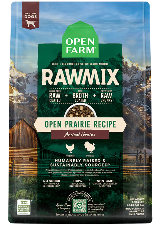 Open Farm - Ancient Grain RawMix - Open Prairie Dog Food