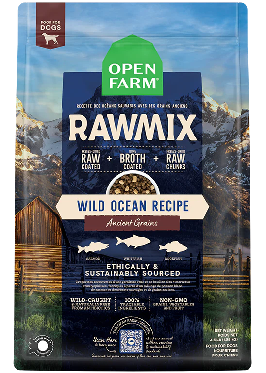 Open Farm - Ancient Grains RawMix - Wild Ocean Dog Food