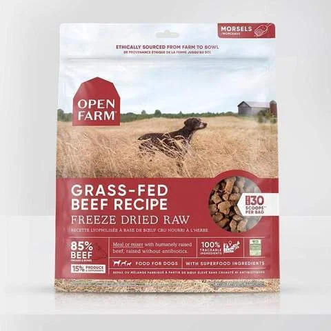 Open Farm Dog Freeze Dried Beef Food