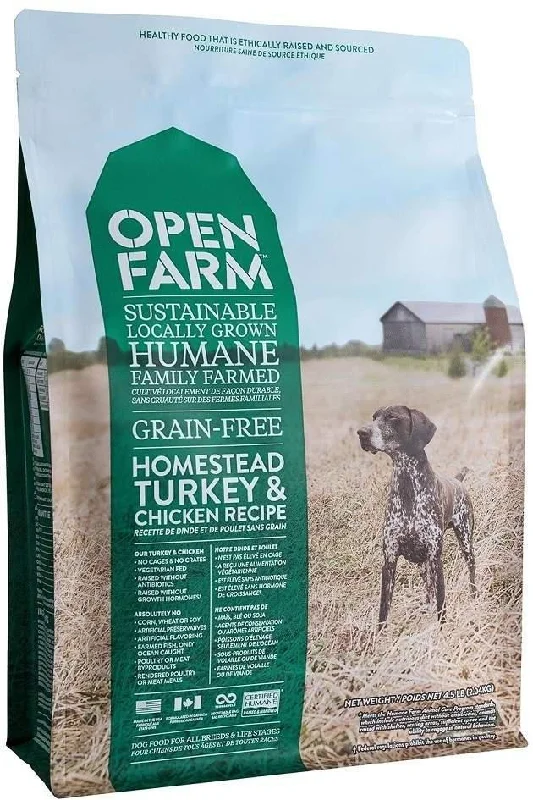 Open Farm Dog Grain Free Homestead Turkey & Chicken