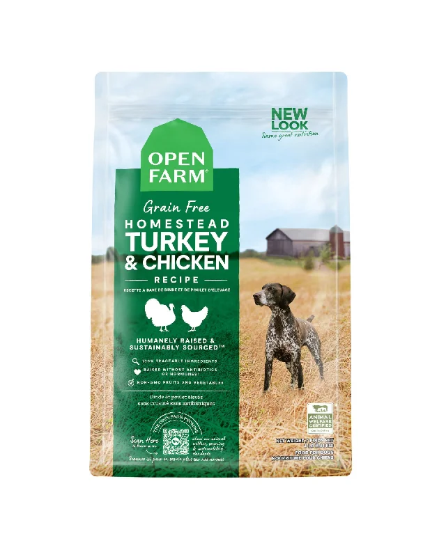 Homestead Turkey & Chicken Grain Free Dog Food