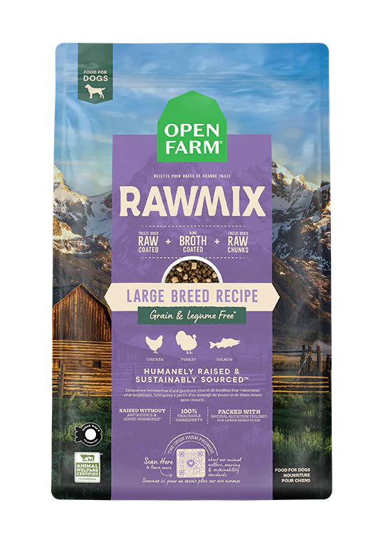 Open Farm - Grain & Legume Free RawMix - Large Breed Dog Food