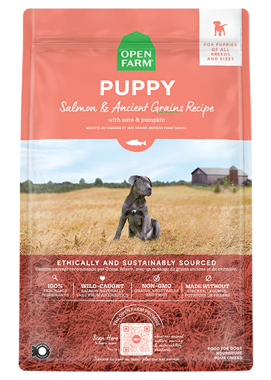 Open Farm - Salmon and Ancient Grains Puppy Food