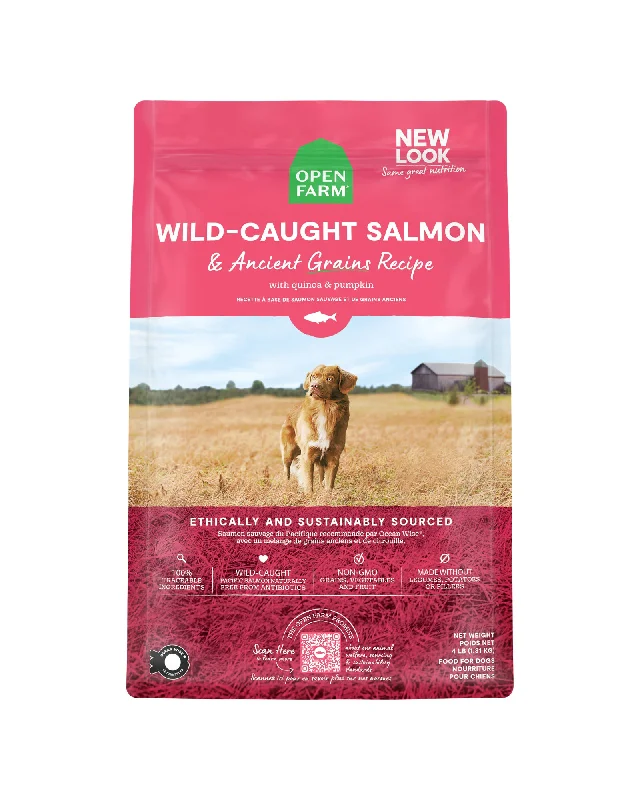 Wild-Caught Salmon & Ancient Grains Dog Food