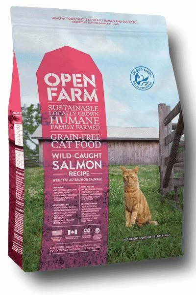 Open Farm Wild-Caught Salmon Dry Cat Food